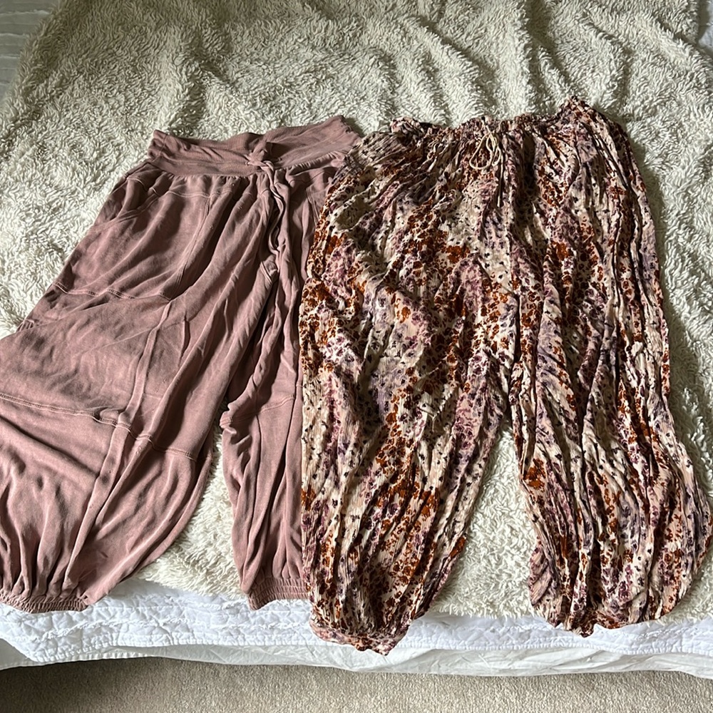 Bundle of 2 Free People harem pants